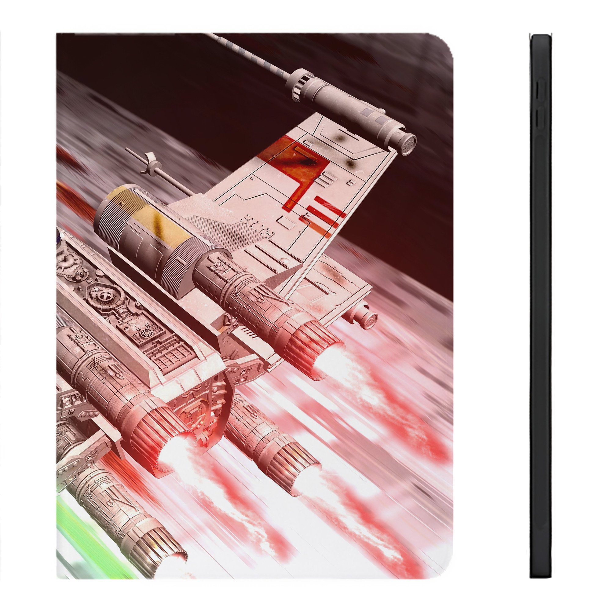 （画像用） スター・ウォーズ Star Wars IPadケース ペンホルダー付き ブックスタイルデザイン